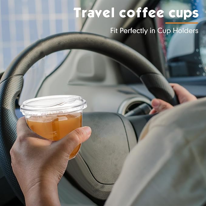 Baderke Clear Plastic Cups - Image 5