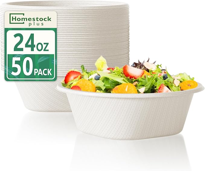 Disposable Bowls 24 Oz by Homestockplus