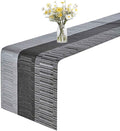 GIVERARE Table Runner, 12x72in Heat-Resistant Woven Vinyl Long Tabletop by GIVERARE