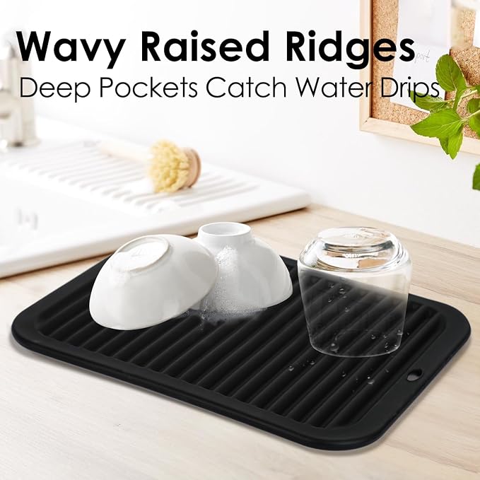 Silicone Trivets for Hot Pots and Pans, 3 Pack Heat Resistant Pot Holders for - Image 6