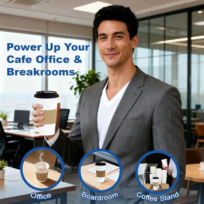 16 oz 300 Pack Coffee Cups - Image 7