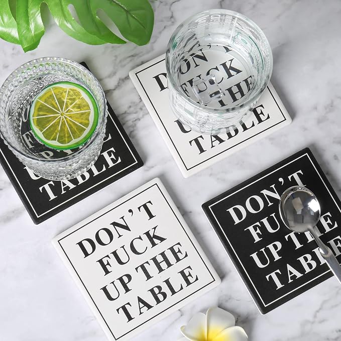 wonlex Ceramic Coasters Absorbent - Image 7