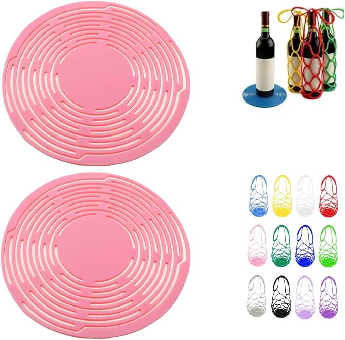 Multi-Use Silicone Storage Bag & Organizer, Silicone Wine Carrier, Portable by Unknown