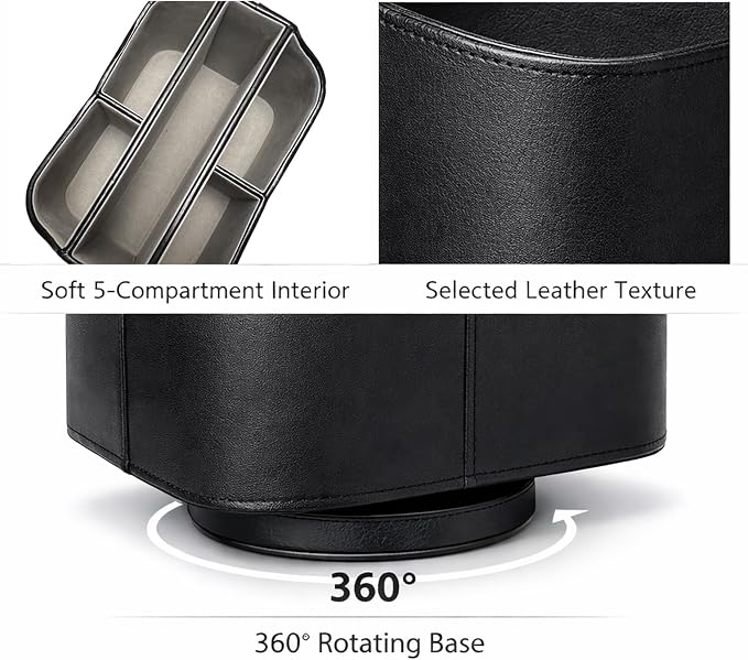 UnionBasic Rotating Desk Organizer, 360 Desk Spinning Caddy, Desktop TV - Image 2