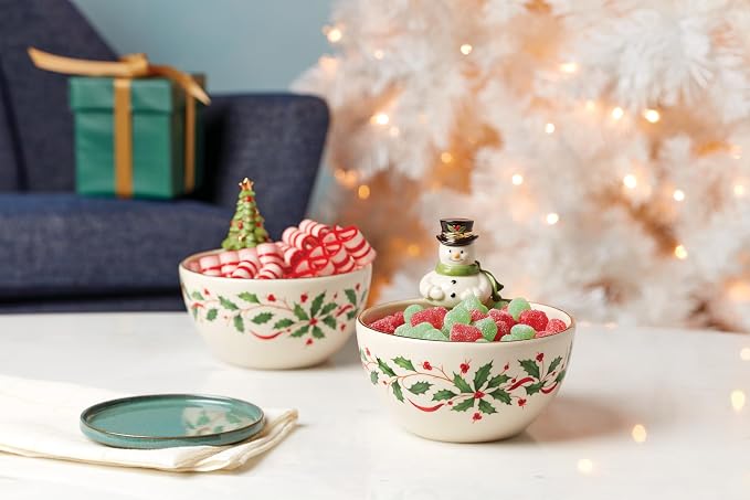 Lenox 893505 Holiday Tree Bowl, Christmas Hosting - Image 5