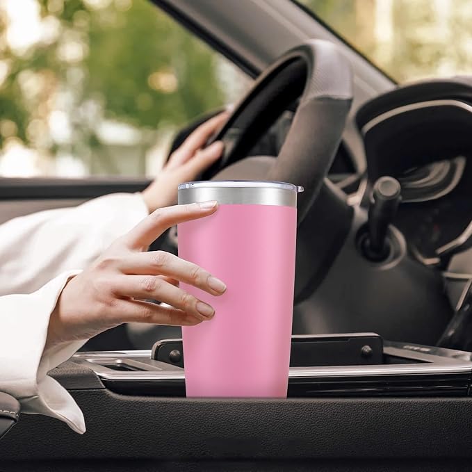 20 oz Tumbler with Lid Stainless Steel Insulated Tumblers Bulk Cups Mug | - Image 5
