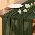 Cheesecloth Table Runner Summer Boho Wedding Birthday Party Home Decor | Olive by Socomi