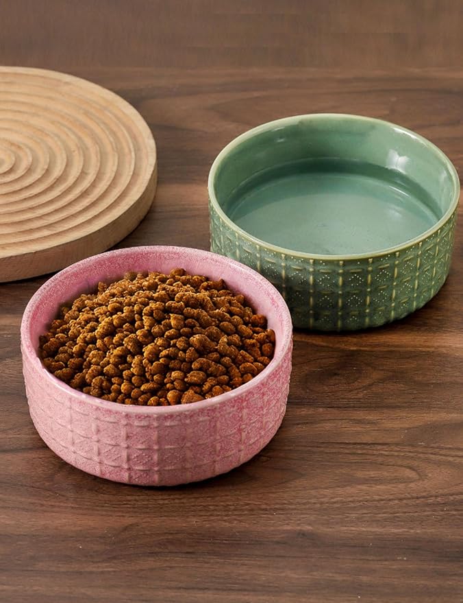 Ceramic Dog Bowls, 6.5inch Dog Food Bowls Water Bowl Dishes - Image 6