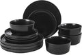 Gibson Home Dempsey Road 12-Piece Stoneware Dinnerware Set – Service by GibsonHomewares