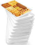 WOWBOX 10 pcs Serving Tray for Entertaining, Serving Platters for Snacks by WOWBOX
