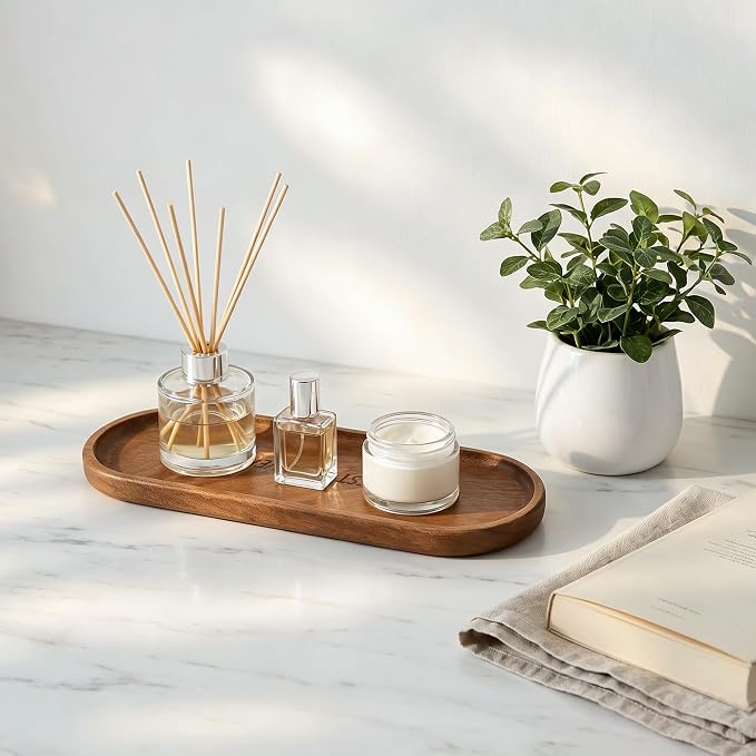 Best Dad Ever Wooden Tray, Wood Serving Tray Decorative Tray - Image 9