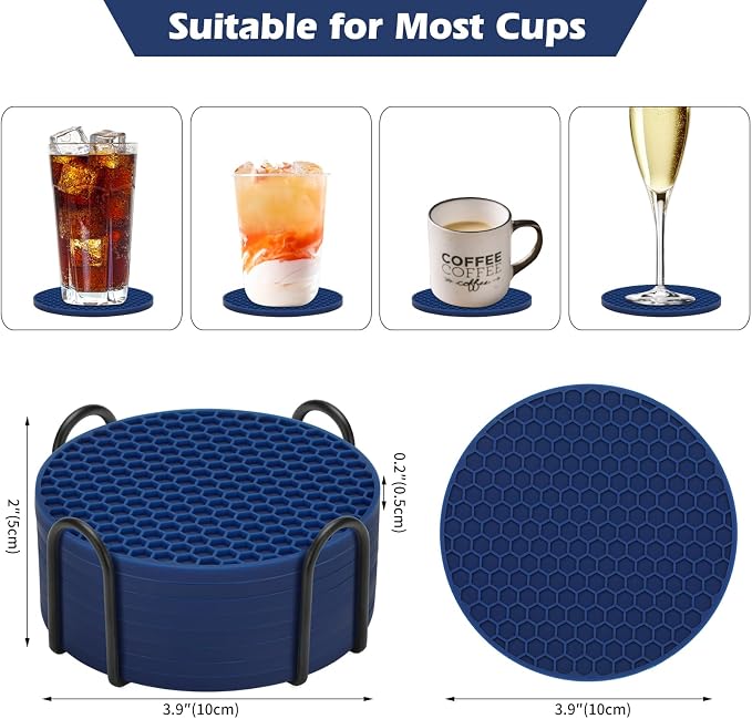 Silicone Coaster Set of 16 - Image 2
