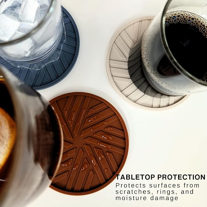 Silicone Coasters Set of 6 - Image 4