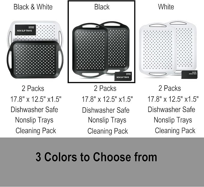 Large Anti-Slip Serving Tray - Image 7