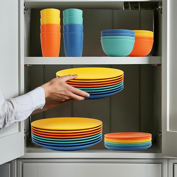 40Pack plates and bowls sets for kids - Image 7