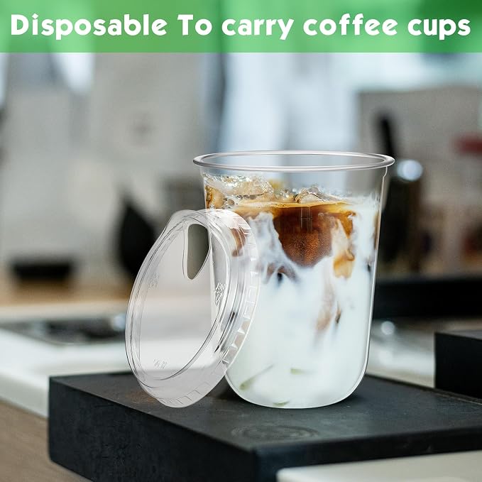 Baderke Clear Plastic Cups - Image 6