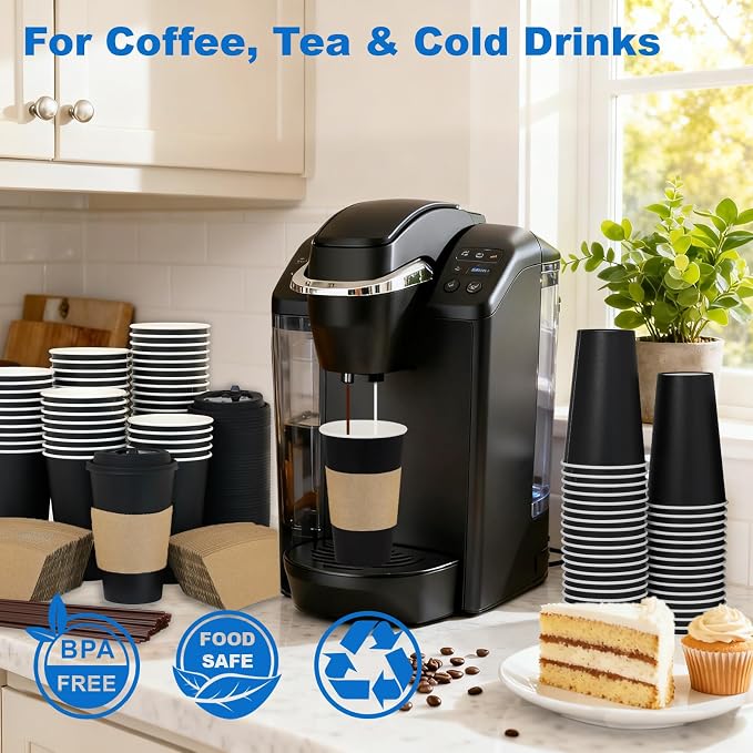 16 oz 500 Pack Coffee Cups - Image 2