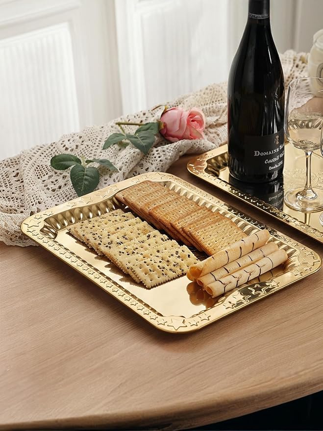 4 Pack America 250 Year Anniversary Gold Trays - Image 7