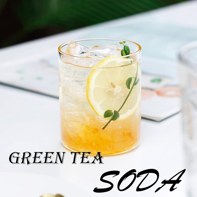 LUXU Drinking Glasses 15 oz, Water Glasses, Mojito Glass Cups, Bar Glassware - Image 8