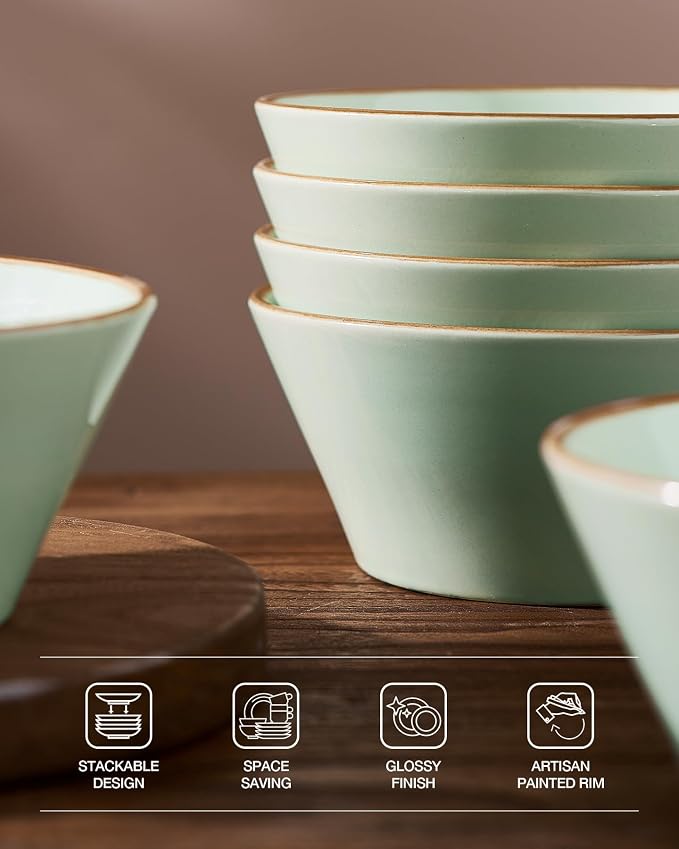 Famiware Saturn Stoneware Dishes Dinnerware Set - Image 5
