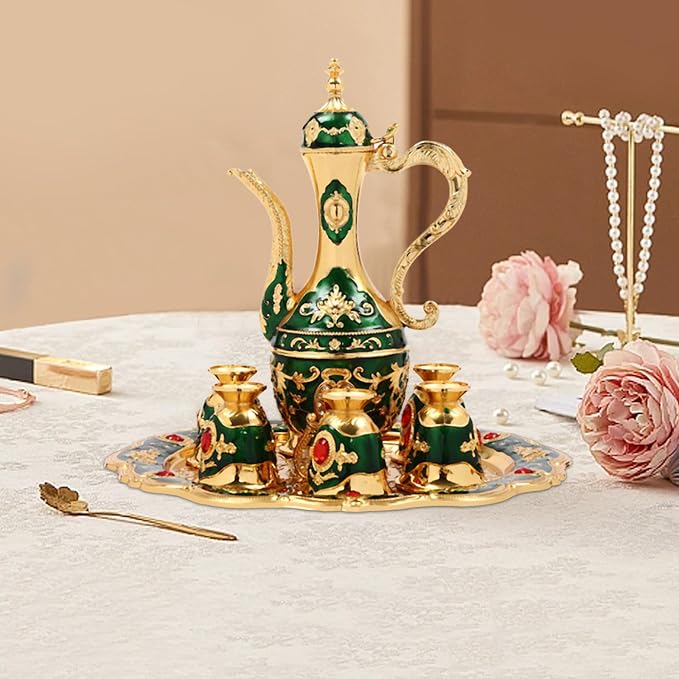 Turkish Tea Set, Vintage Coffee Pot - Image 2