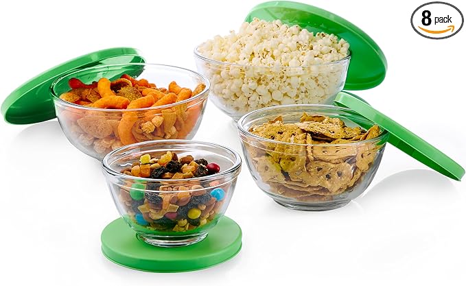 Libbey Baker's Basics 4 Piece Glass Mixing Bowl Set by Libbey