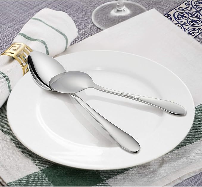 LIANYU 30 Piece Silverware Set for 6, Stainless Steel Flatware Cutlery Set - Image 6