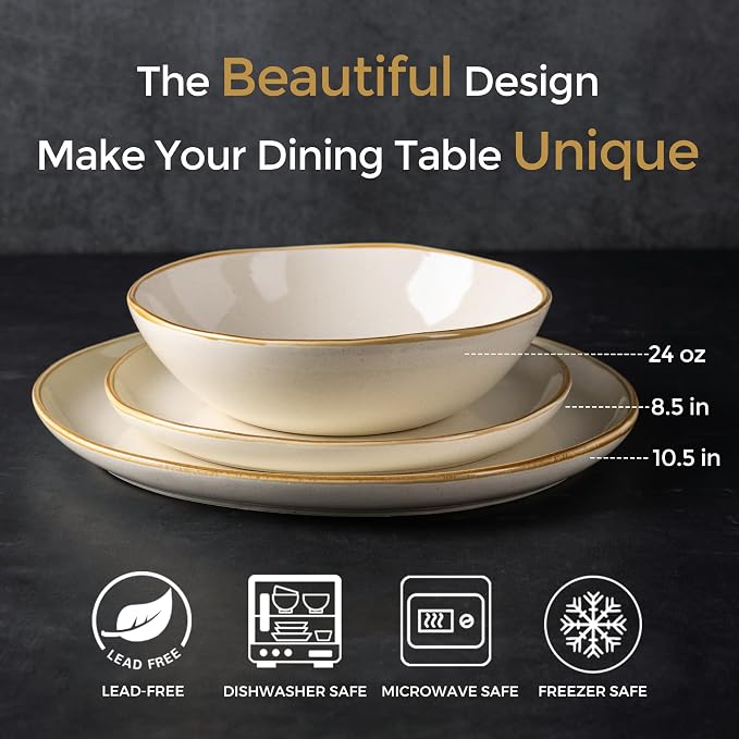 AmorArc Ceramic Dinnerware Sets - Image 2