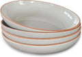 Mora Ceramic Large Pasta Bowls 30oz, etc Plate/Wide Bowl by MORA