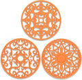 ME.FAN Trivets for Dishes/Pots/Pans, Flexible/Durable/Non Slip Hot Pads to by MEFAN