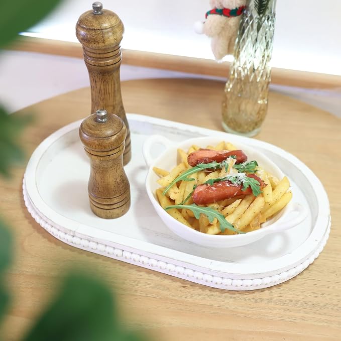 Hrastany Oval Wood Serving Tray - Image 4