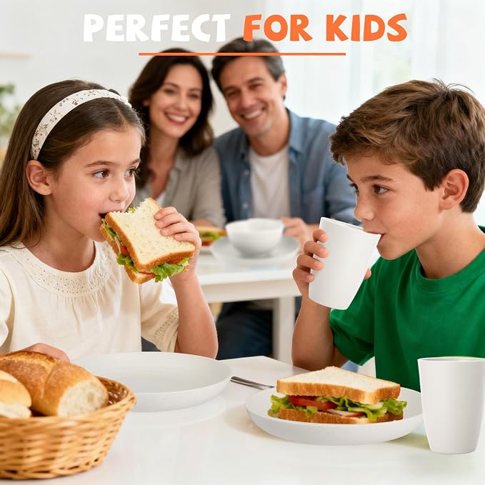 Wheat Straw Dinnerware Sets Service - Image 4