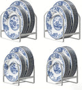 4 Pack Kitchen Plate Holder Organizer by LINFIDITE