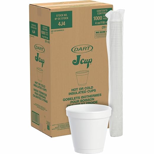 Dart 4 oz Insulated Foam Hot/Cold Cup - Image 3