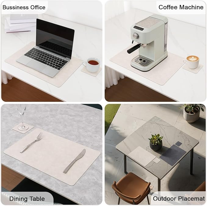 Vinyl Placemats Set of 4, Dual Sided Place Mats - Image 6