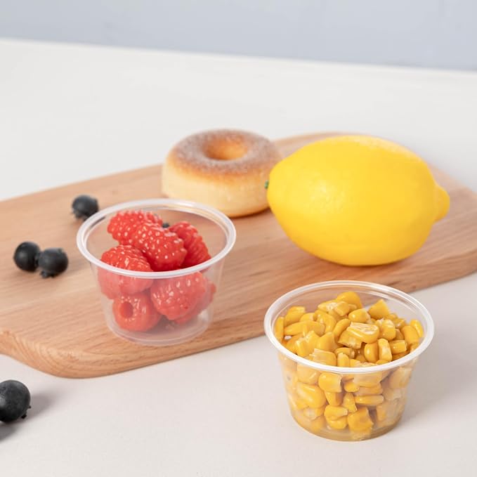 HOMIP 300PACK 4oz Plastic Portion Cups - Image 4