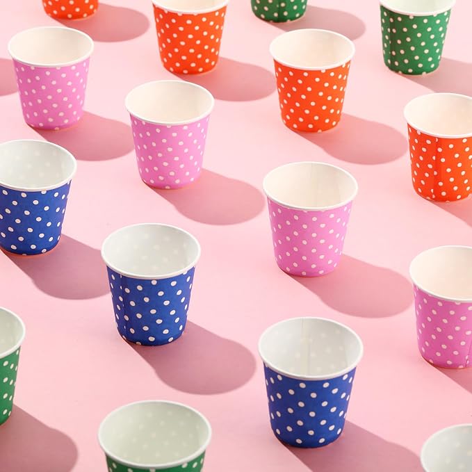 500 Pack 5oz Paper Cups, Small Mouthwash Cups, Cold Beverage Drinking Cup - Image 5