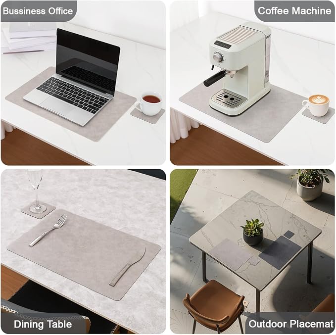 Vinyl Placemats Set of 4, Dual Sided Place Mats - Image 6