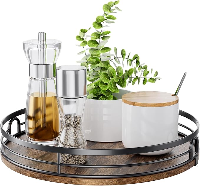 LAMU 12'' Lazy Susan Turntable Organizer by YourHome-OrganizationHelper
