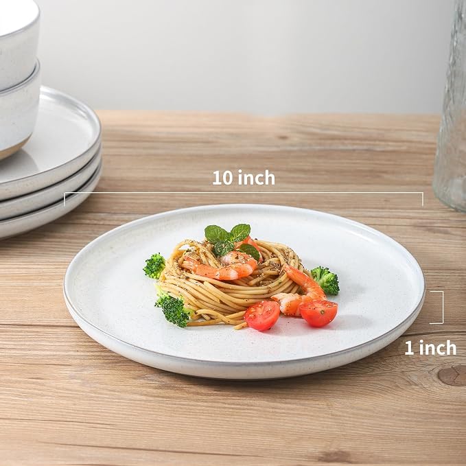 Ceramic Dinner Plates Set of 4 - Image 5