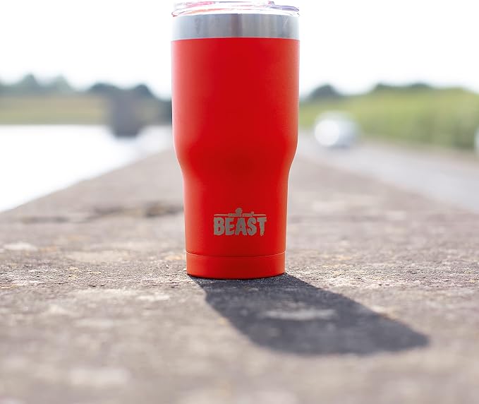 Beast 20 oz Tumbler Stainless Steel Vacuum Insulated Coffee Ice Cup Double Wall - Image 4