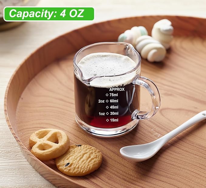 Ackers Espresso cup with Handle, Thickened Bottom and Wall, Double V-Shaped - Image 7