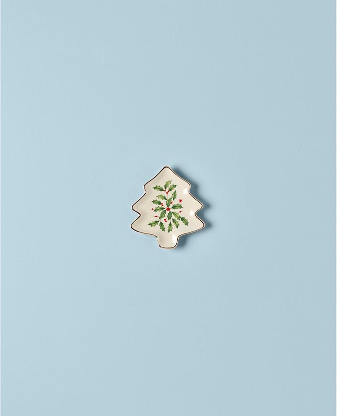 Lenox Hosting the Holidays Christmas Tree Plate | dishwasher safe | 5.75 inch | - Image 4