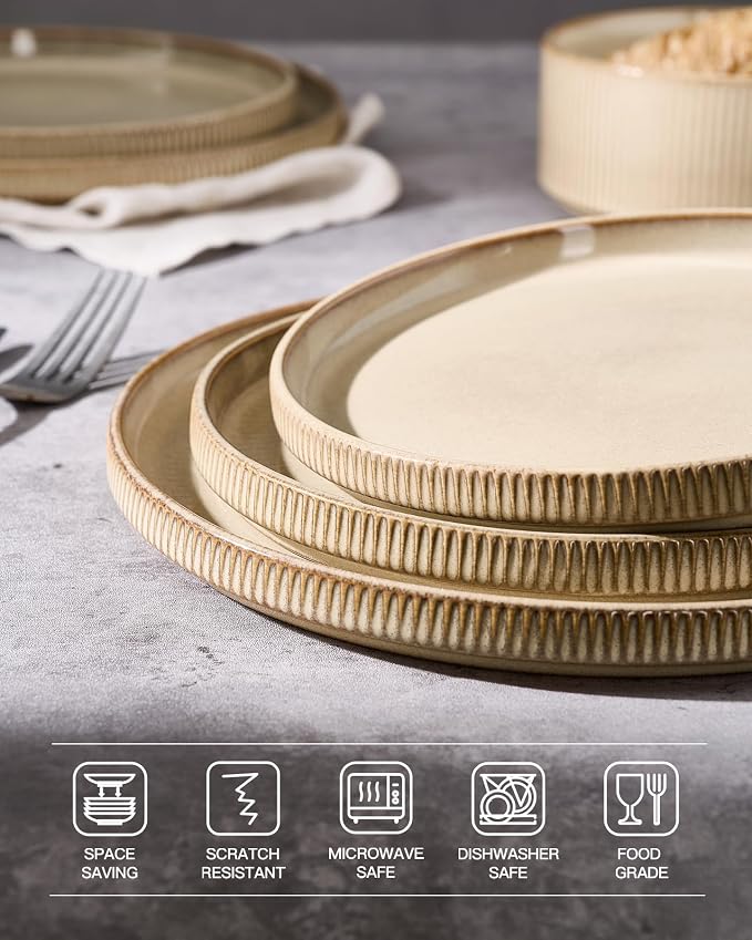 famiware Star 10/8 inches Dinner Plates Set - Image 4