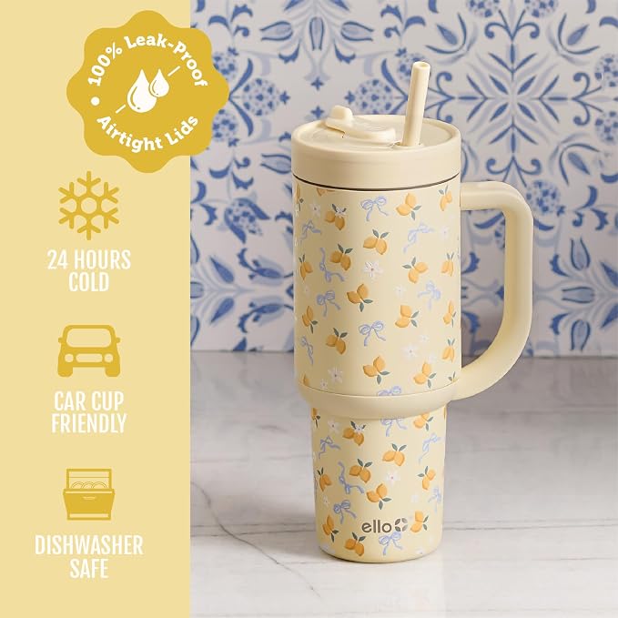 Ello Oasis 30oz Insulated Stainless Steel Tumbler - Image 5