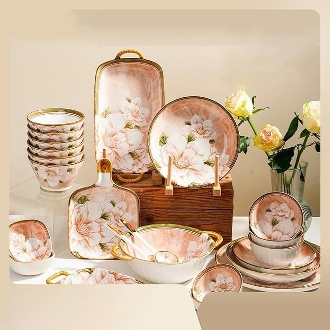 Japanese-style personalized household ceramic tableware, restaurant matching - Image 4
