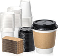 Fit Meal Prep 500 Pack 10 oz Disposable Coffee Cups by FMPBRANDS