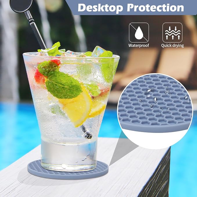 TWTLi Silicone Coasters Set of 8 - Image 4