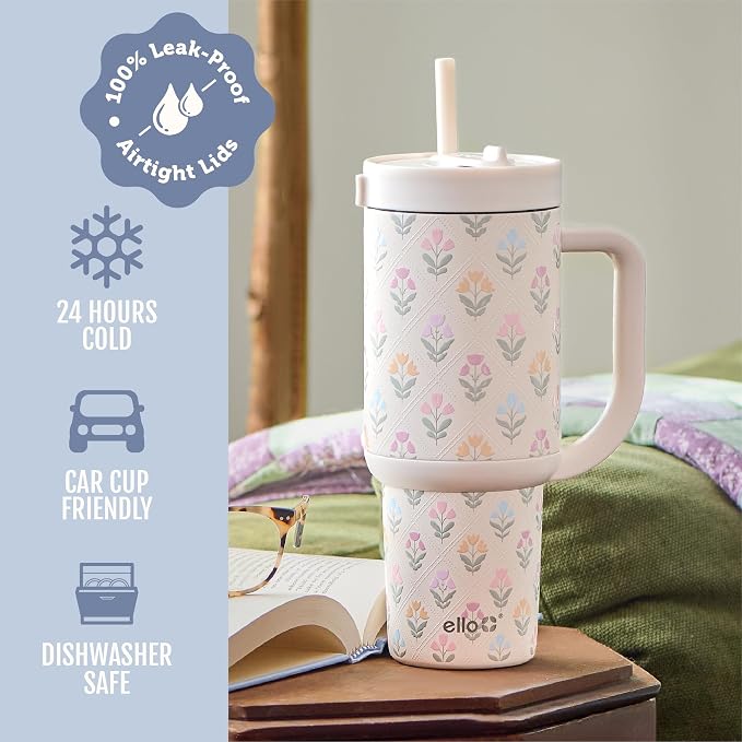 Ello Oasis 30oz Insulated Stainless Steel Tumbler - Image 5