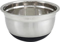 Winco Black 1.5 qt Stainless Steel Mixing Bowl | Dishwasher safe, Heavy-duty by Fonteme